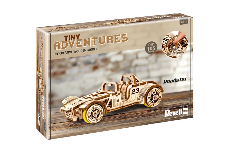 1:32 Revell 00615 Tiny Adventures - Roadster Auto - Funtioneel Model - Rev00615 6 - REV00615