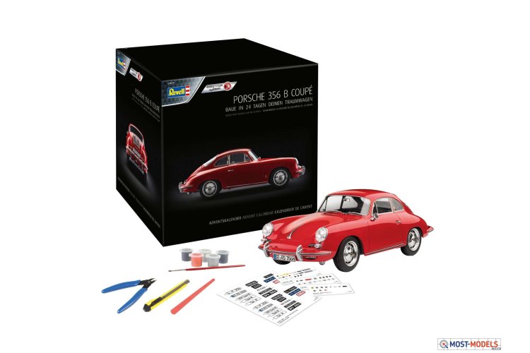 1:16 Revell 01029 Porsche 356 - Adventskalender - Rev01029 1 - REV01029