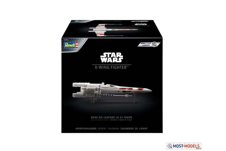 1:57 Revell 01035 Star Wars X-Wing Fighter - Advent Calender - Rev01035 adventskalender x wing fighter 021 - REV01035