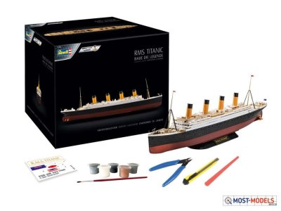 1:700 & 1:1200 Revell 05727 R.M.S. Titanic (1 ship each scale!) - Gift