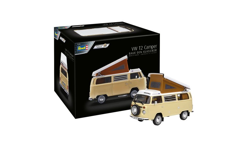 1:24 Revell 01040 Volkswagen VW T2 Camper Bus - Adventskalender - Rev01040 adventskalender vw t2 camper 01 - REV01040