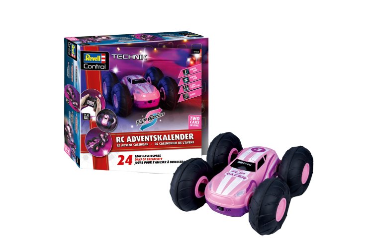 1:22 Revell 01058 RC Stunt Auto "Flip Racer" - Roze - Adventskalender - Rev01058 1 - REV01058