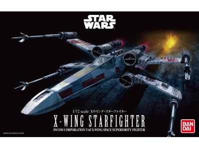 1:72 Revell Bandai 01200  Star Wars X-Wing Starfighter - Rev01200 - REV01200