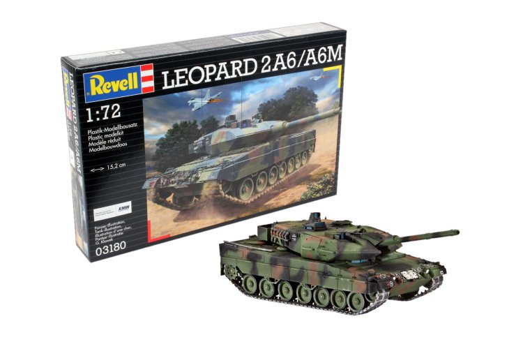 1:72 Revell 03180 Leopard 2 A6/A6M Tank - Rev03180 1 - REV03180