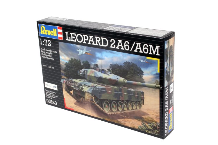 1:72 Revell 03180 Leopard 2 A6/A6M Tank - Rev03180 5 - REV03180