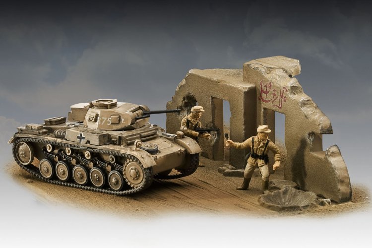 1:76 Revell 03229 PzKpfw II Ausf. F Tank - Rev03229 5 - REV03229