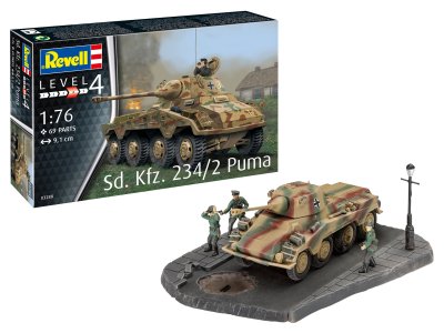 1:76 Revell 03288 Sd.Kfz. 234/2 Puma - Rev03288 6 - REV03288