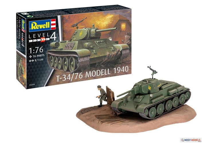 1:76 Revell 03294 T-34/76 Modell 1940 for sale!
