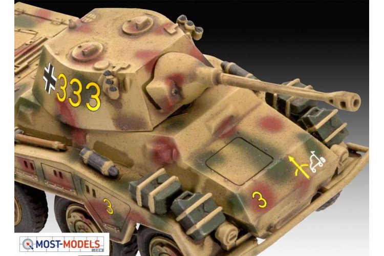 1:76 Revell 03298 First Diorama Set - Sd.Kfz. 234/2 Puma - Starter kit - Rev03298 first diorama set sd kfz 234 2 puma 03 - REV03298