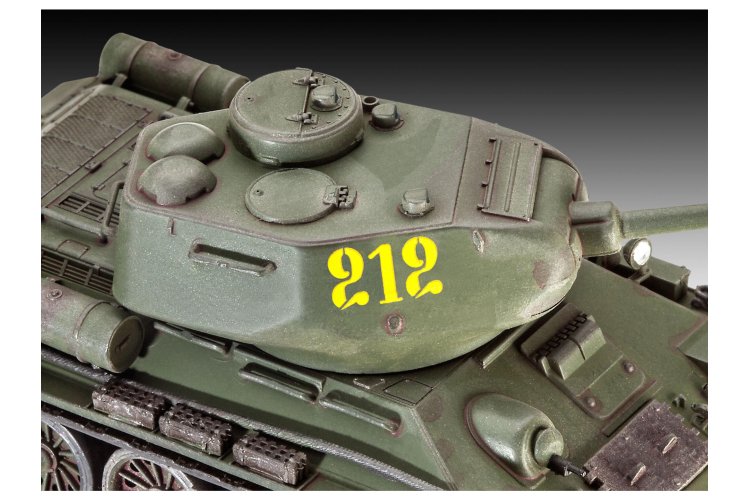 1:72 Revell 03302 T-34/85 Tank - Rev03302 3 - REV03302