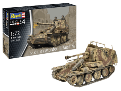 1:72 Revell 03316 Sd.Kfz. 138 Marder III Ausf. M - Rev03316 - REV03316