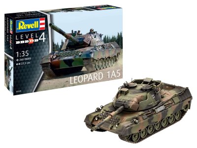 1:35 Revell 03320 Leopard 1A5 Tank - Rev03320 - REV03320