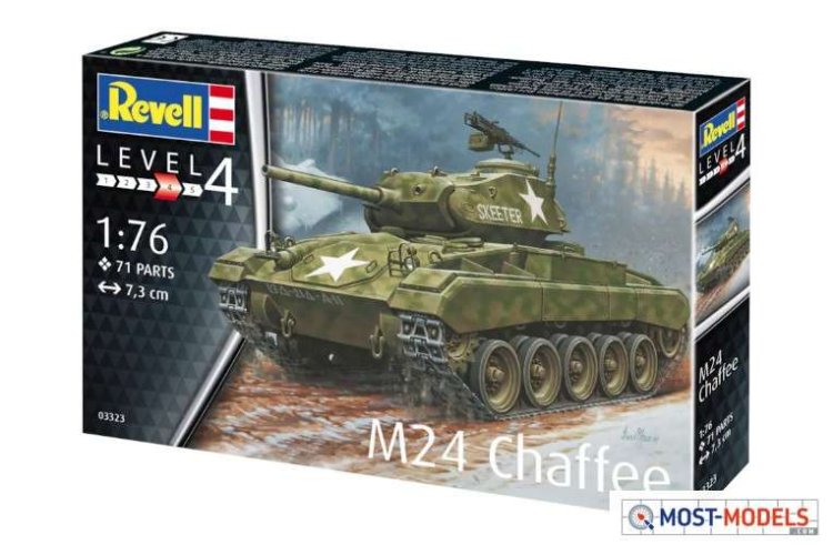 1:76 Revell 03323 M24 Chaffee Tank - Rev03323 1 - REV03323