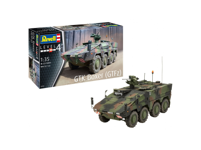 1:35 Revell 03343 GTK Boxer GTFz - Armoured Transport Vehicle - Rev03343 - REV03343