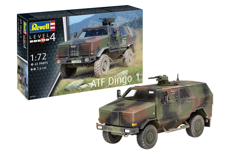 1:72 Revell 03345 ATF Dingo 1 Military Vehicle - Rev03345 atf dingo 1 01 1 - REV03345