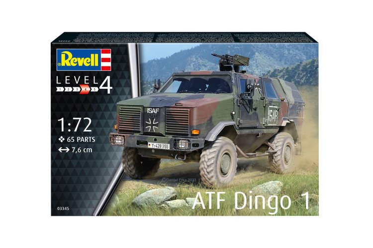 1:72 Revell 03345 ATF Dingo 1 Military Vehicle - Rev03345 atf dingo 1 021 - REV03345