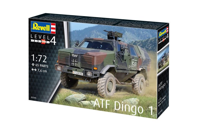 1:72 Revell 03345 ATF Dingo 1 Military Vehicle - Rev03345 atf dingo 1 022 - REV03345