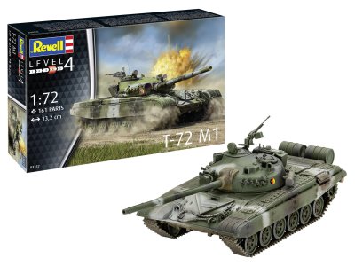 1:72 Revell 03357 T-72 M1 Tank - Rev03357 1 - REV03357