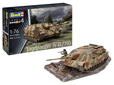 1:76 Revell 03359 Jagdpanzer IV (L/70) Tank - Rev03359 jagdpanzer iv l 70 revell modelbouwpakket 03359 01 - REV03359