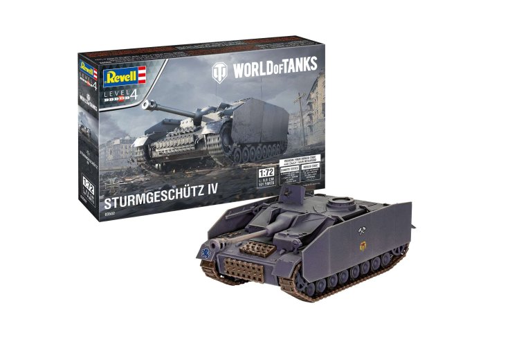 1:72 Revell 03502 Sturmgeschutz IV - World of Tanks - Rev03502 01 1 1 - REV03502