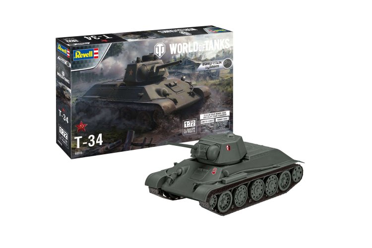 1:72 Revell 03510 T-34 - World of Tanks - Rev03510 01 1 1 - REV03510