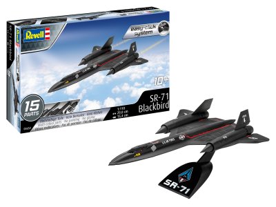 1:110 Revell 03652 Lockheed SR-71 Blackbird easy-click-system - Rev03652 lockheed sr 71 blackbird 01 - REV03652