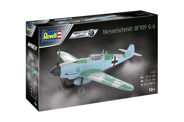 1:32 Revell 03653 Messerschmitt Bf109G-6 - Easy click system - Rev03653 messerschmitt bf109 g 6 easy click system 020 - REV03653