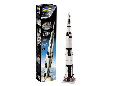 1:96 Revell 03704 Apollo 11 Saturn V Rocket - Gift Set - Rev03704 mk apollo 11 saturn v rocket - REV03704