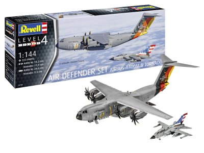 1:144 Revell 03789 Air Defender Set - Airbus A400M Atlas + Tornado IDS - Rev03789 1 - REV03789