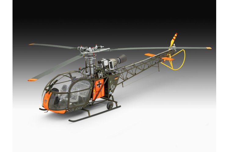 1:32 Revell 03804 Aerospatiale Alouette II Helikopter - Rev03804 9 - REV03804