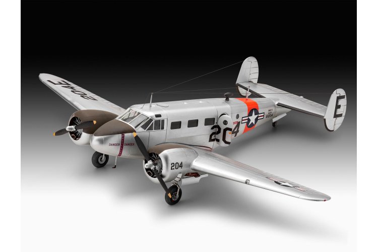 1:48 Revell 03811 Beechcraft Model 18 Plane - Rev03811 beechcraft model 18 08 - REV03811