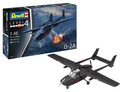 1:48 Revell 03819 O-2A Skymaster Plane - Rev03819 o 2a 01 - REV03819