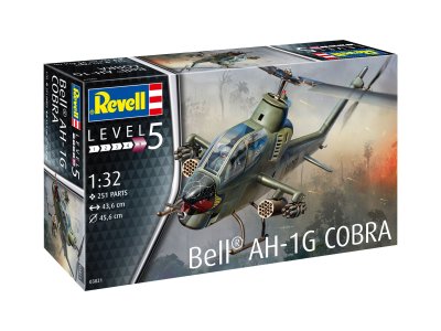 1:32 Revell 03821 Bell AH-1G Cobra Heli - Rev03821 - REV03821