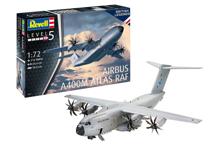 1:72 Revell 03822 Airbus A400M Atlas - RAF - Rev03822 airbus a400m atlas raf 01 1 - REV03822