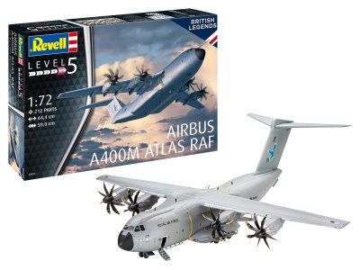 1:72 Revell 03822 Airbus A400M Atlas - RAF - Rev03822 airbus a400m atlas raf 01 - REV03822