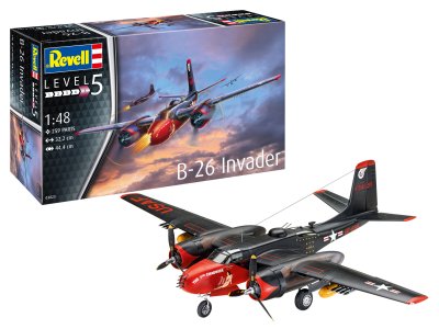 1:48 Revell 03823 B-26C Invader Plane - Rev03823 - REV03823