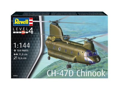 1:144 Revell 03825 CH-47D Chinook Heli - Rev03825 ch 47d chinook 021 - REV03825