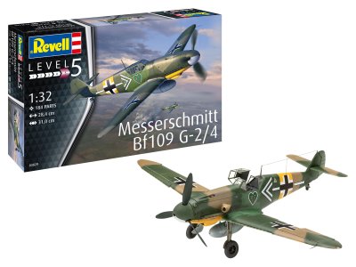 1:32 Revell 03829 Messerschmitt Bf109G-2/4 - Rev03829 messerschmitt bf109g 2 4 01 - REV03829