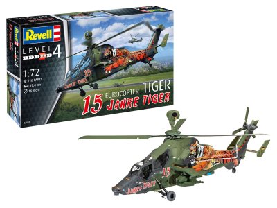 1:72 Revell 03839 Eurocopter Tiger - 15 Years Tiger - Heli - Rev03839 - REV03839