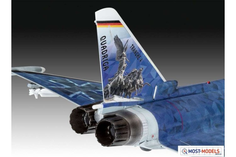 1:72 Revell 03843 Eurofighter "Luftwaffe 2020 Quadriga" Plane - Rev03843 eurofighter luftwaffe 2020quadriga 04 - REV03843