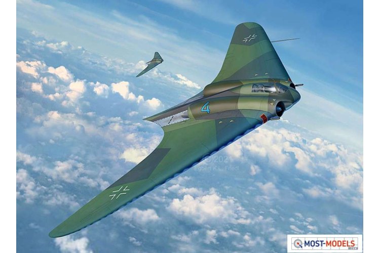 1:48 Revell 03859 Horton Go229 A-1 Flying Wing - Rev03859 horton go229 a 1 flying wing 07 - REV03859