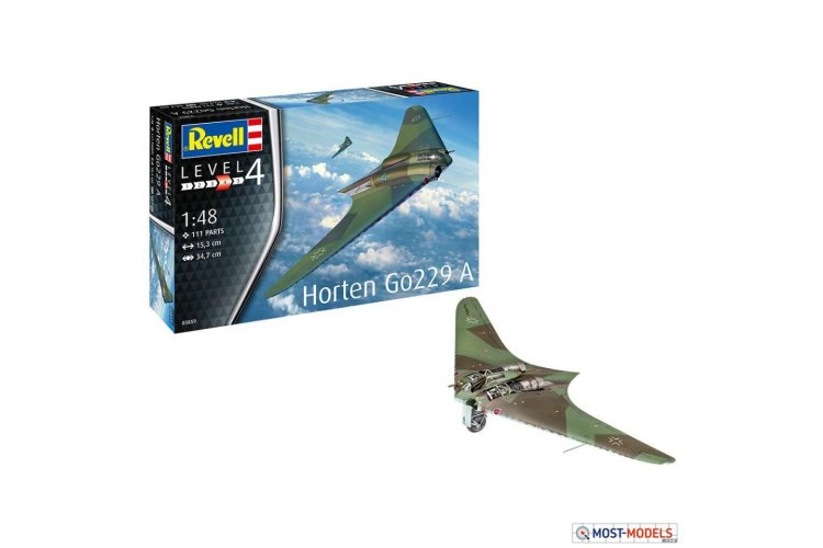 1:48 Revell 03859 Horton Go229 A-1 Flying Wing - Rev03859 revell horten go229a kit 1 - REV03859