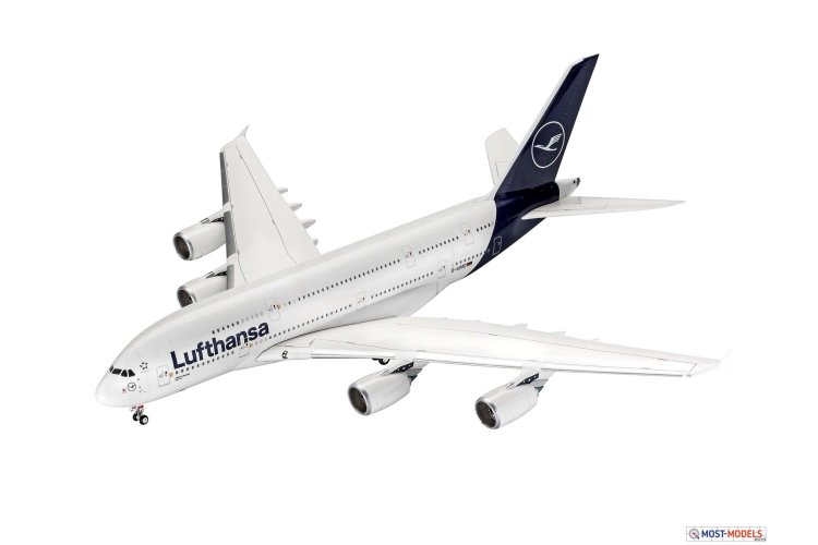 1:144 Revell 03872 Airbus A380-800 Lufthansa "New Livery" - Rev03872 smpw airbus a380 800 lufthansa new livery - REV03872