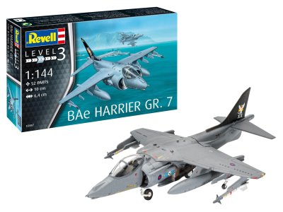 1:144 Revell 03887 Bae Harrier GR.7 - Rev03887 3 - REV03887