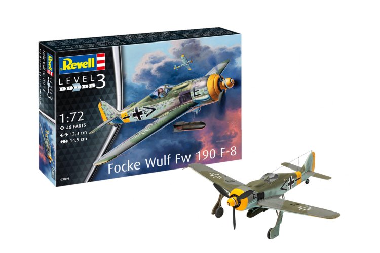 1:72 Revell 03898 Focke Wulf Fw190 F-8 - Rev03898 4 - REV03898