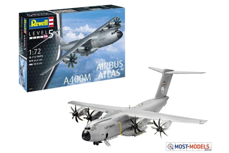 1:72 Revell 03929 Airbus A400M "Luftwaffe" (Atlas) - Rev03929 1 - REV03929