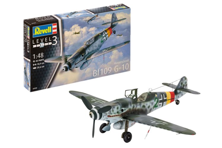 1:48 Revell 03958 Messerschmitt Bf109 G-10 - Rev03958 5 - REV03958