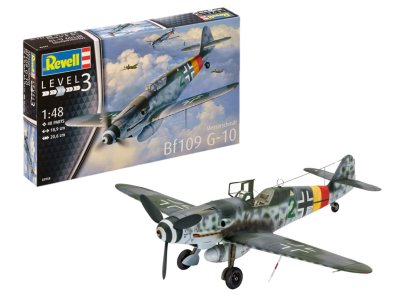 1:48 Revell 03958 Messerschmitt Bf109 G-10 - Rev03958 - REV03958