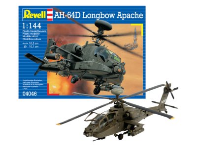 1:144 Revell 04046 AH-64D Longbow Apache - Rev04046 - REV04046