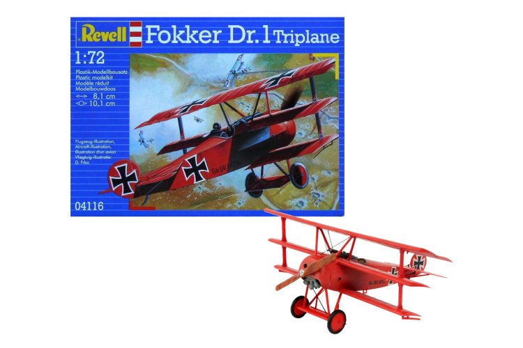 1:72 Revell 04116 Fokker DR.iplane - Rev04116 5 - REV04116